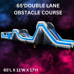 62' obstacle course