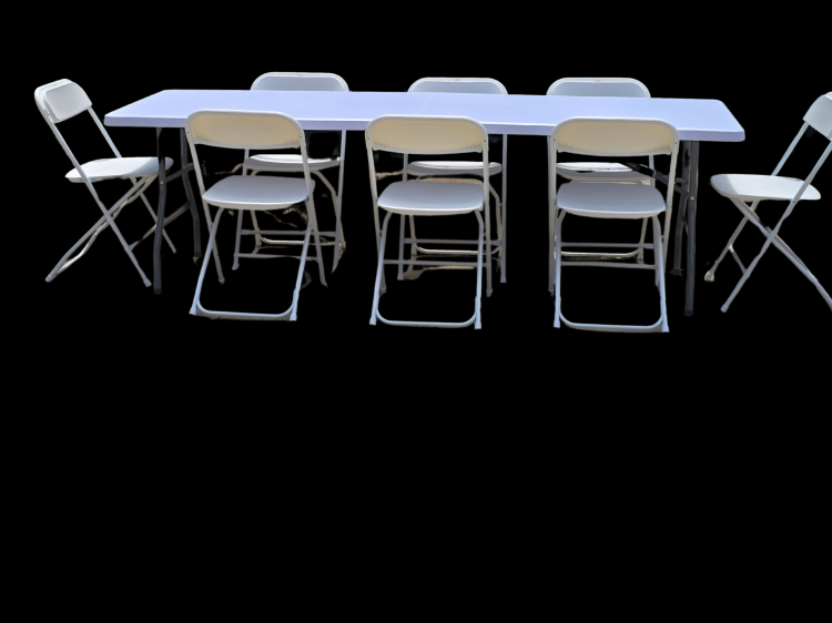 Table and chairs